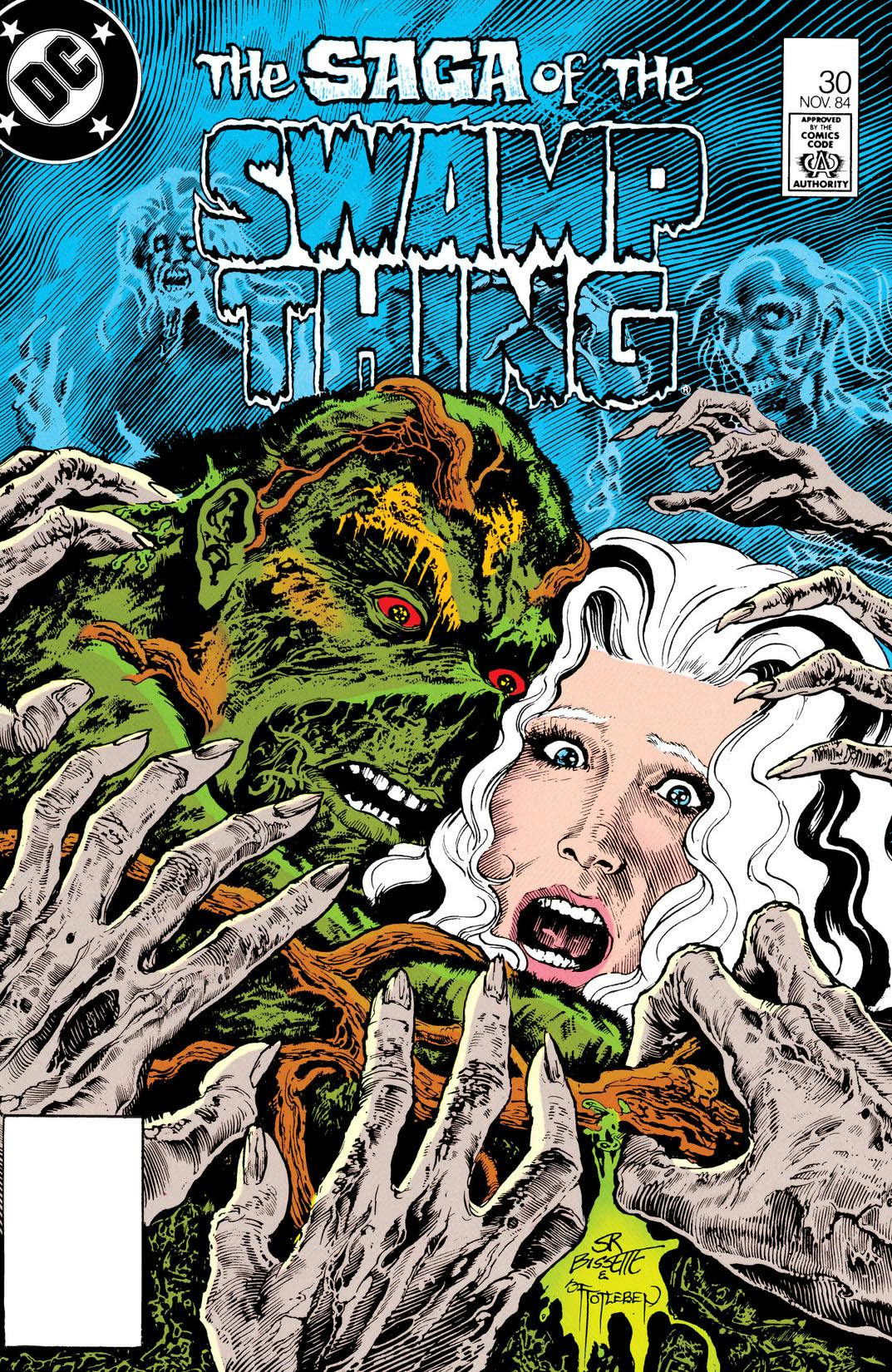 The Saga of the Swamp Thing (1982-) #30 preview images
