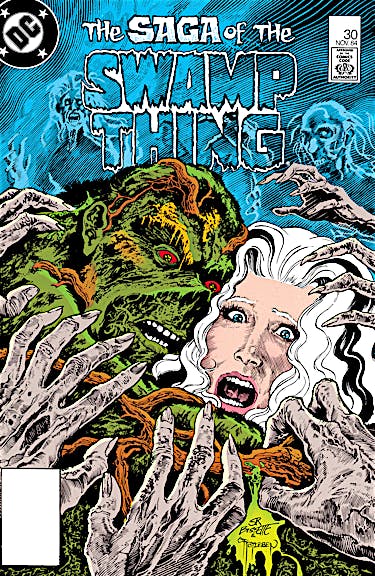 The Saga of the Swamp Thing (1982-) #30 preview images