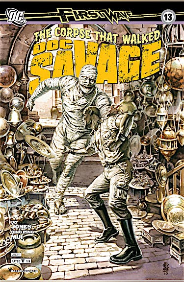 Doc Savage #13 preview images
