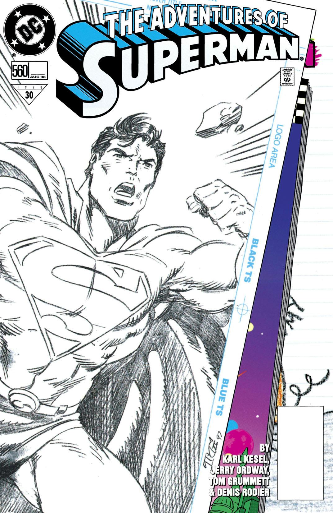 Adventures of Superman (1987-2006) #560 preview images