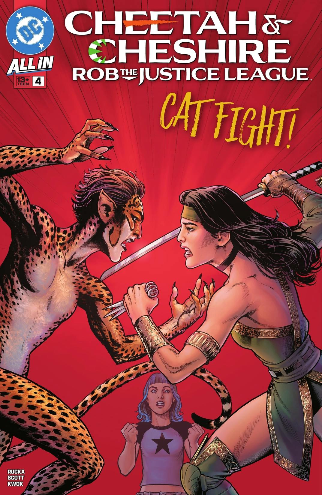 Cheetah & Cheshire Rob the Justice League #4