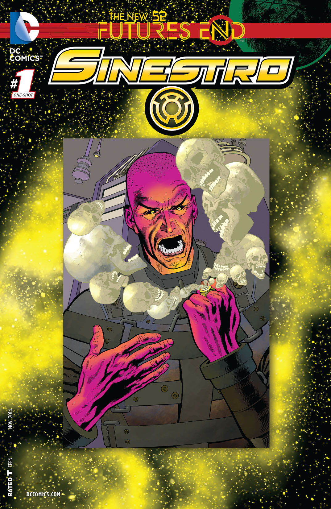 Sinestro: Futures End #1 preview images