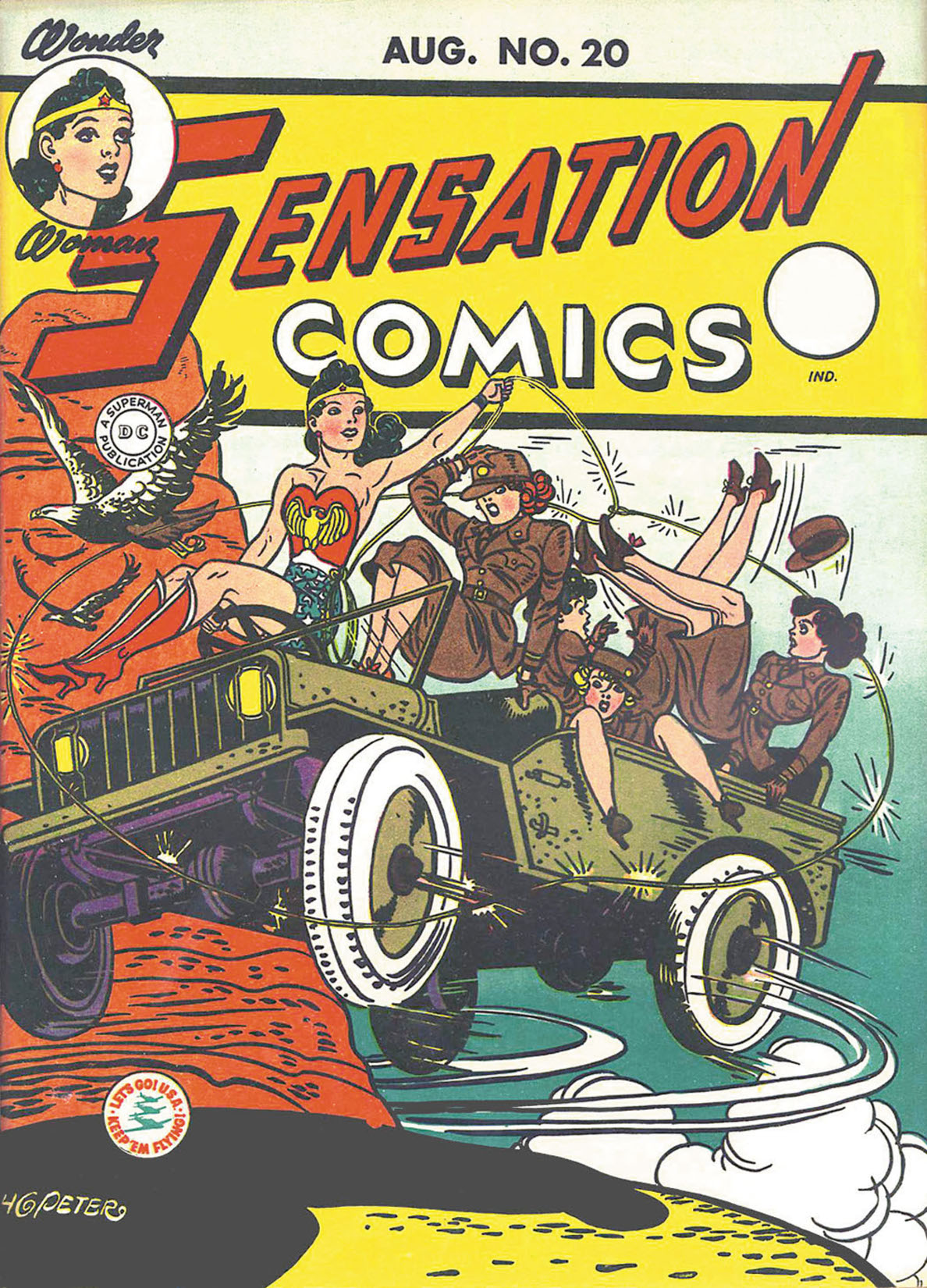 Sensation Comics #20 preview images