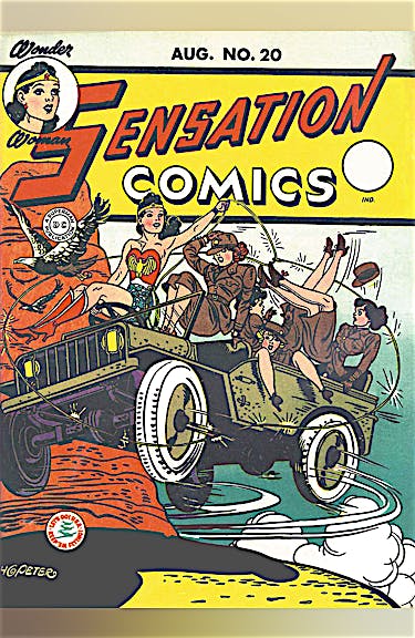 Sensation Comics #20 preview images