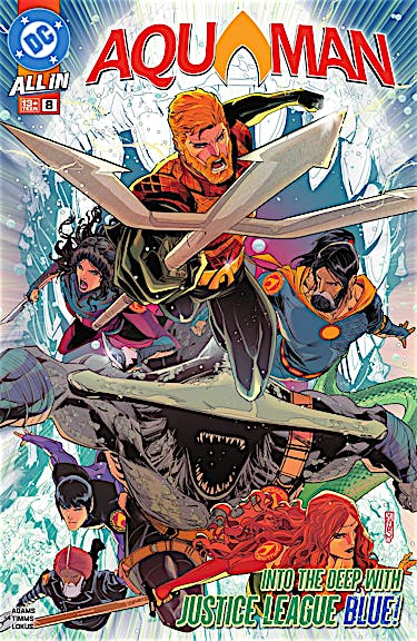 Aquaman #8 preview images