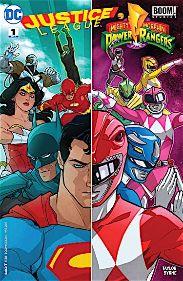 Justice League/Power Rangers #1