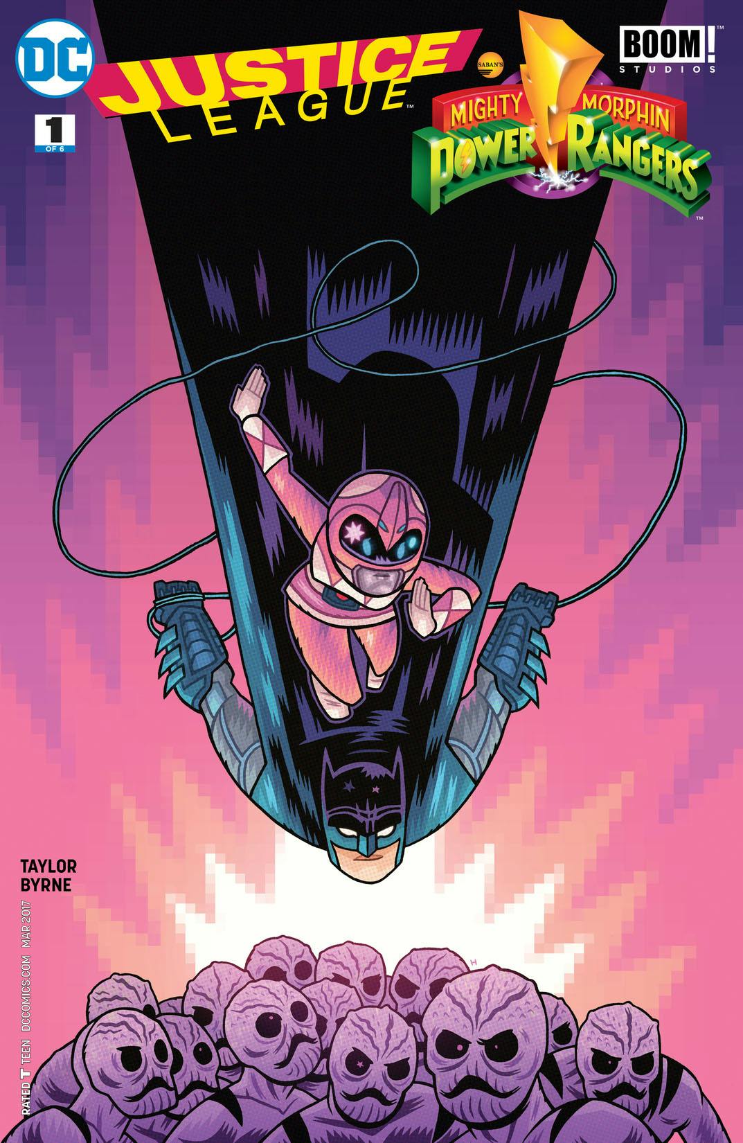 Justice League/Power Rangers series preview2