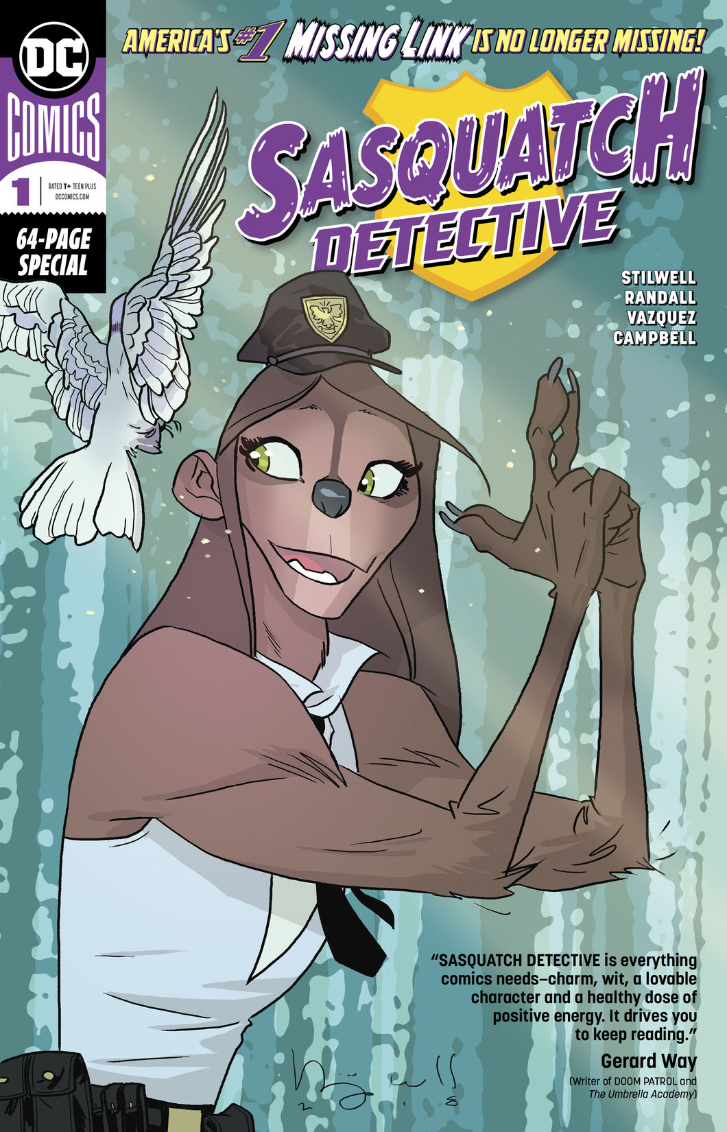 Sasquatch Detective Special #1 preview images