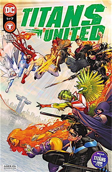 Titans United #1 preview images