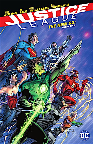 Justice League: The New 52 Book One preview images