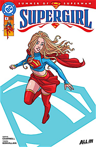 Supergirl #1 preview images
