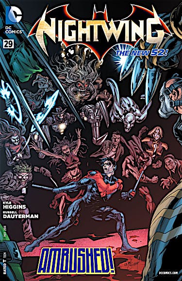 Nightwing (2011-) #29 preview images
