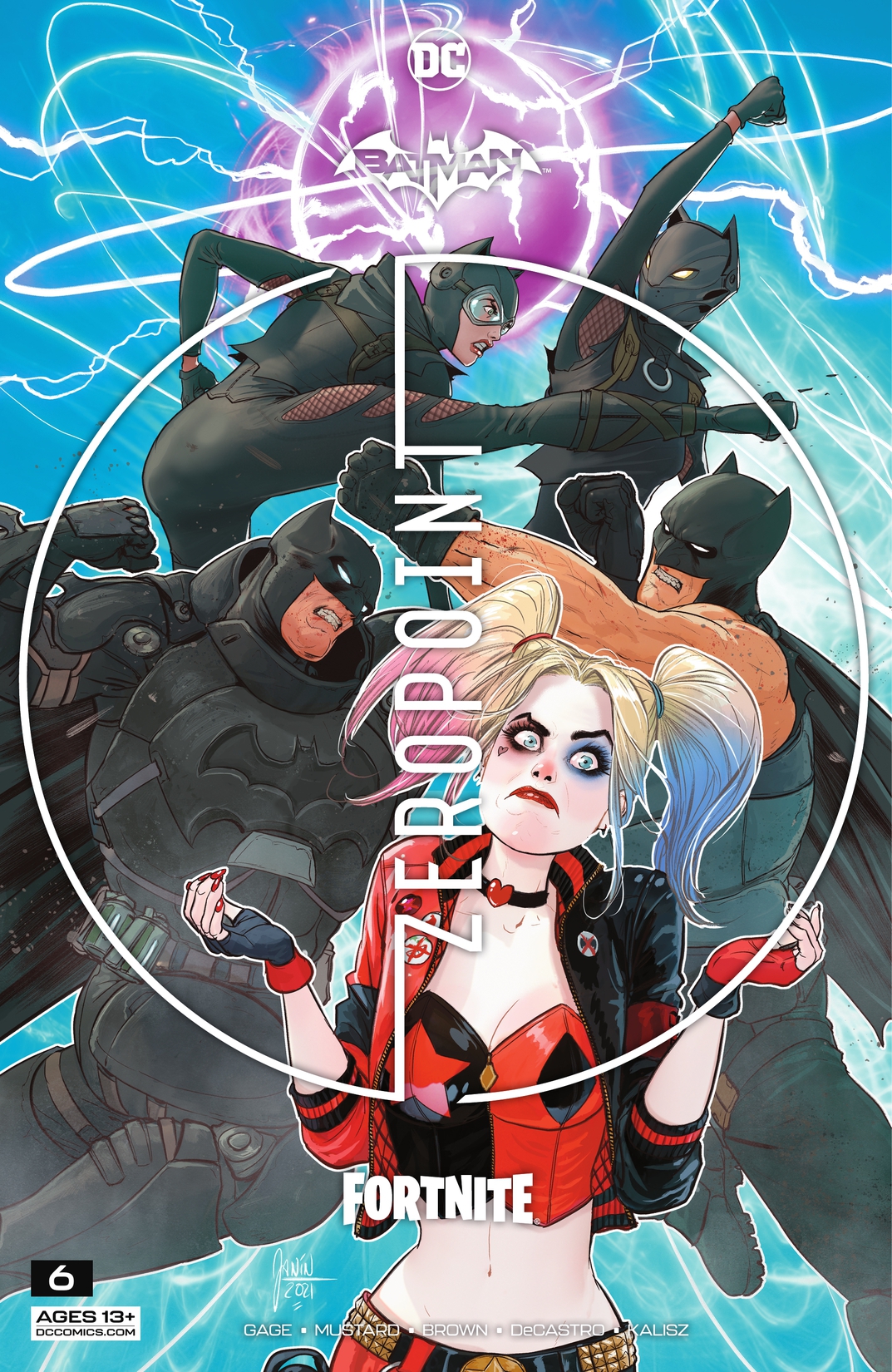 Batman/Fortnite: Zero Point #6 preview images