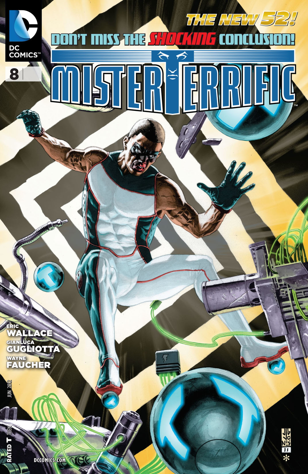Mister Terrific #8 preview images