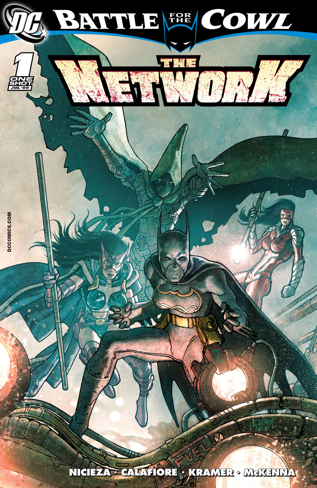 Batman: Battle for the Cowl: The Network #1 preview images