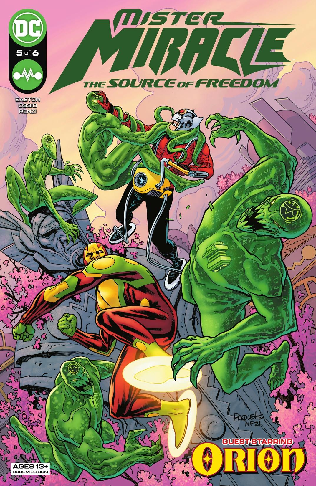 Mister Miracle: The Source of Freedom #5 preview images