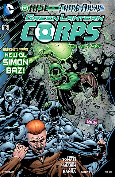 Green Lantern Corps (2011-) #16 preview images