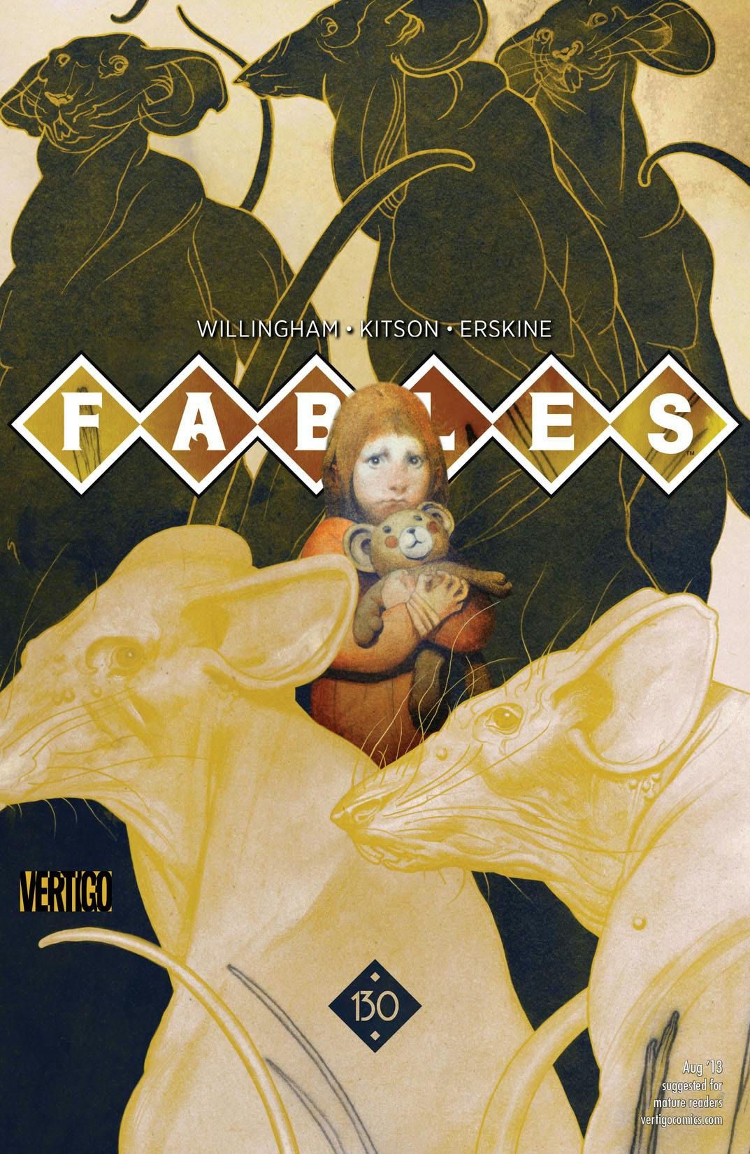 Fables #130 preview images