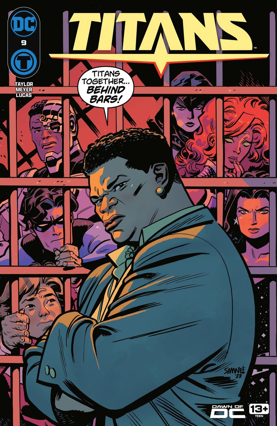 Titans #9 preview images