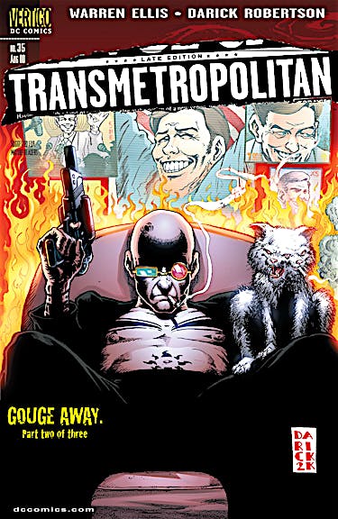 Transmetropolitan #35 preview images