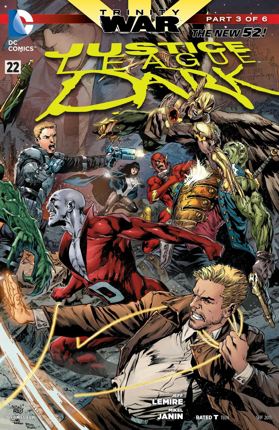 Justice League Dark (2011-) #22 preview images