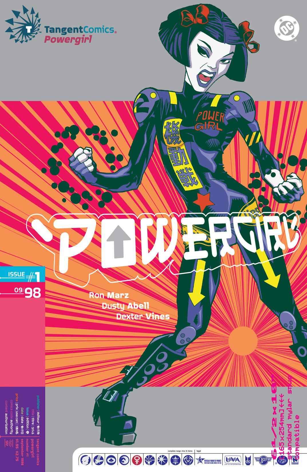 Powergirl #1 preview images