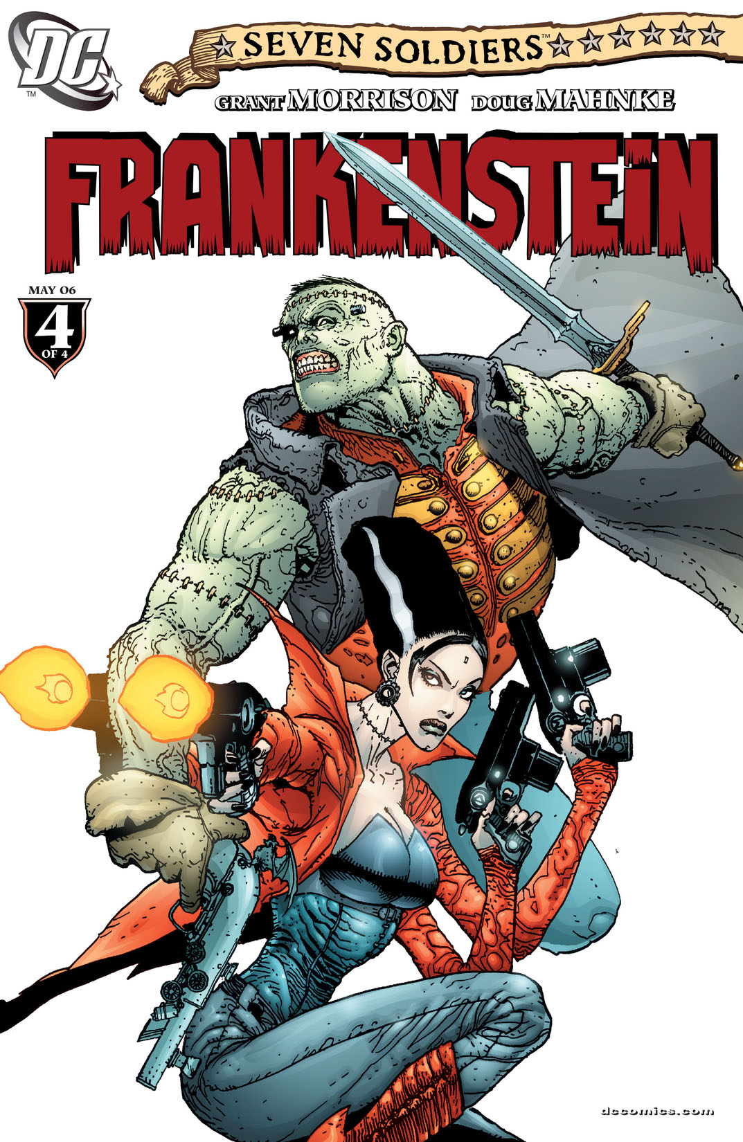 Seven Soldiers: Frankenstein #4 preview images