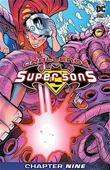Challenge of the Super Sons #9 preview images