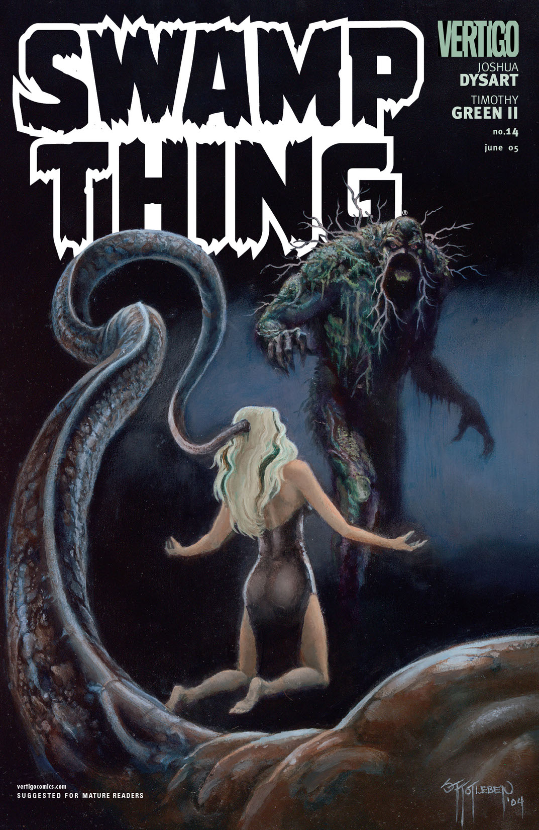 Swamp Thing (2004-) #14 preview images