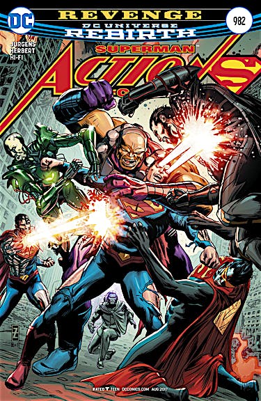 Action Comics (2016-) #982 preview images