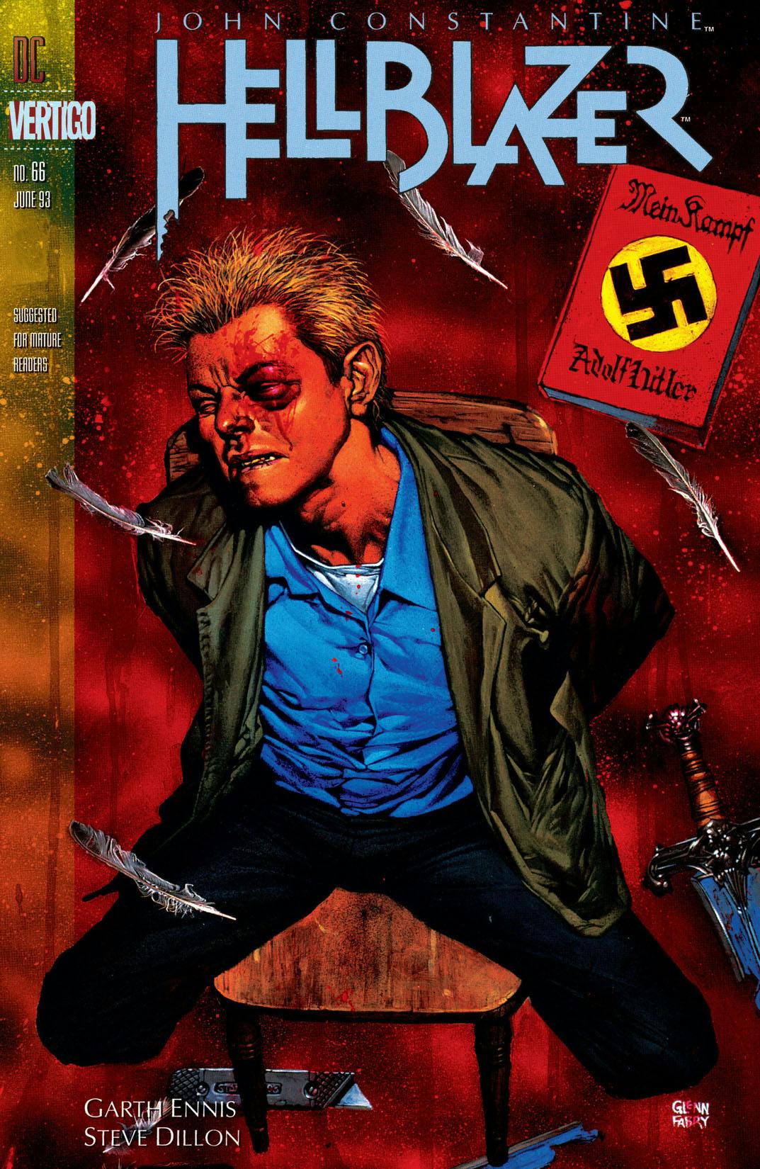 Hellblazer #66 preview images