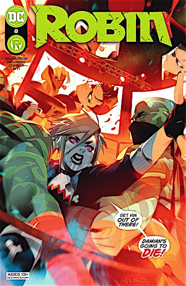 Robin #8 preview images