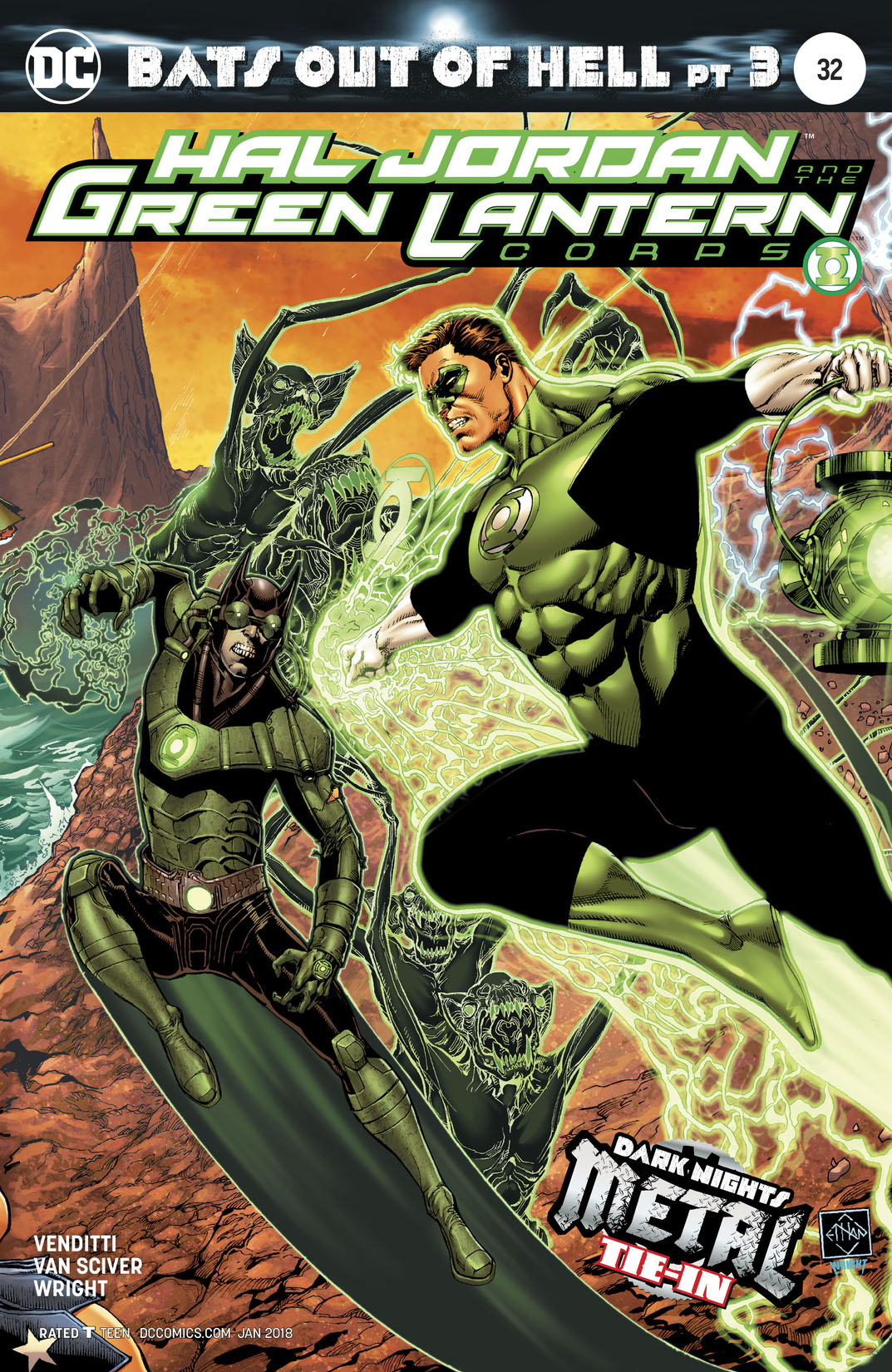 Hal Jordan and The Green Lantern Corps #32 preview images