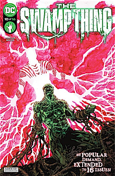 The Swamp Thing #10 preview images
