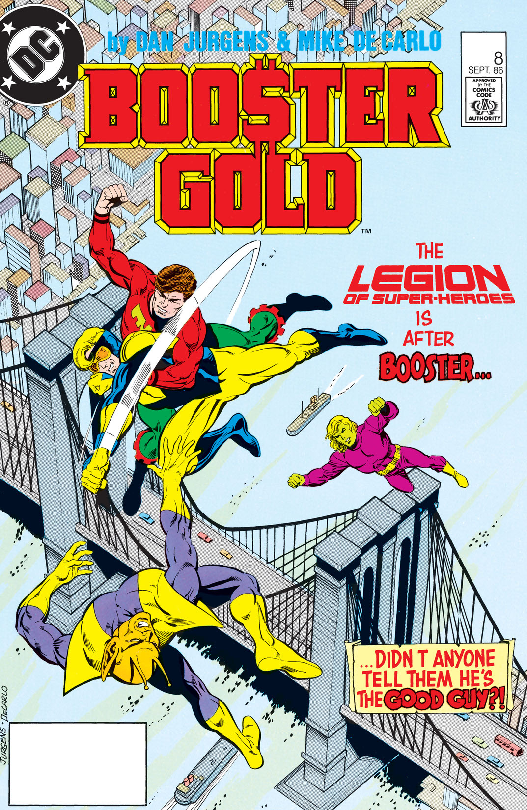 Booster Gold (1985-) #8 preview images