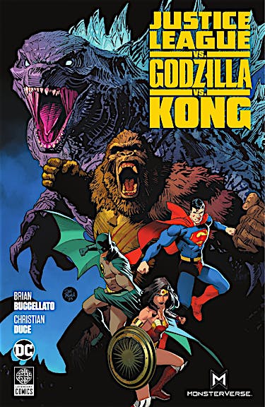Justice League vs. Godzilla vs. Kong preview images