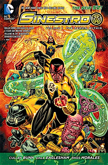 Sinestro Vol. 1: The Demon Within preview images