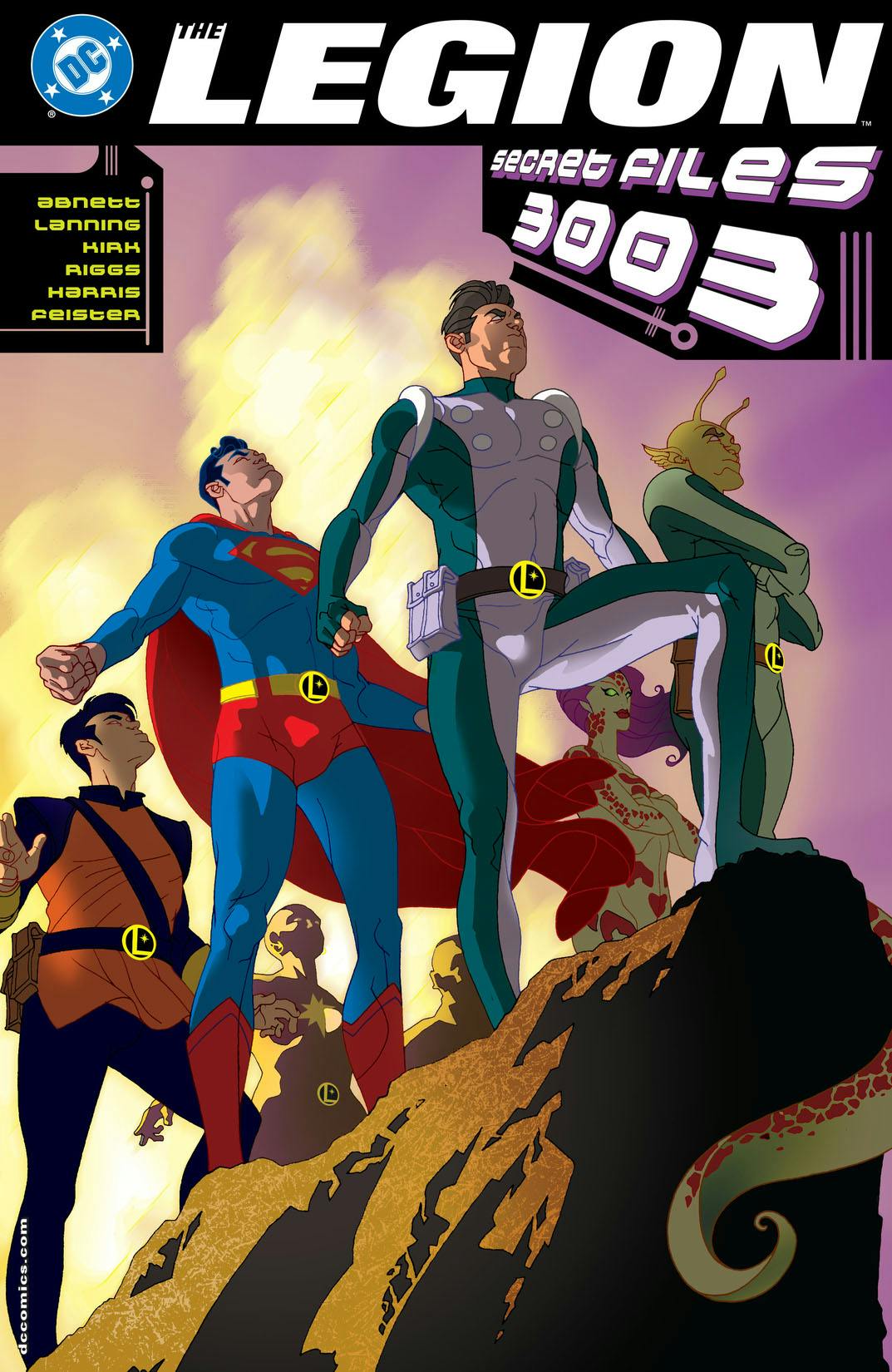 The Legion Secret Files 3003 #1 preview images