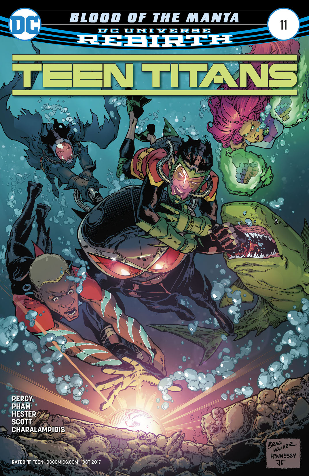 Teen Titans (2016-) #11 preview images