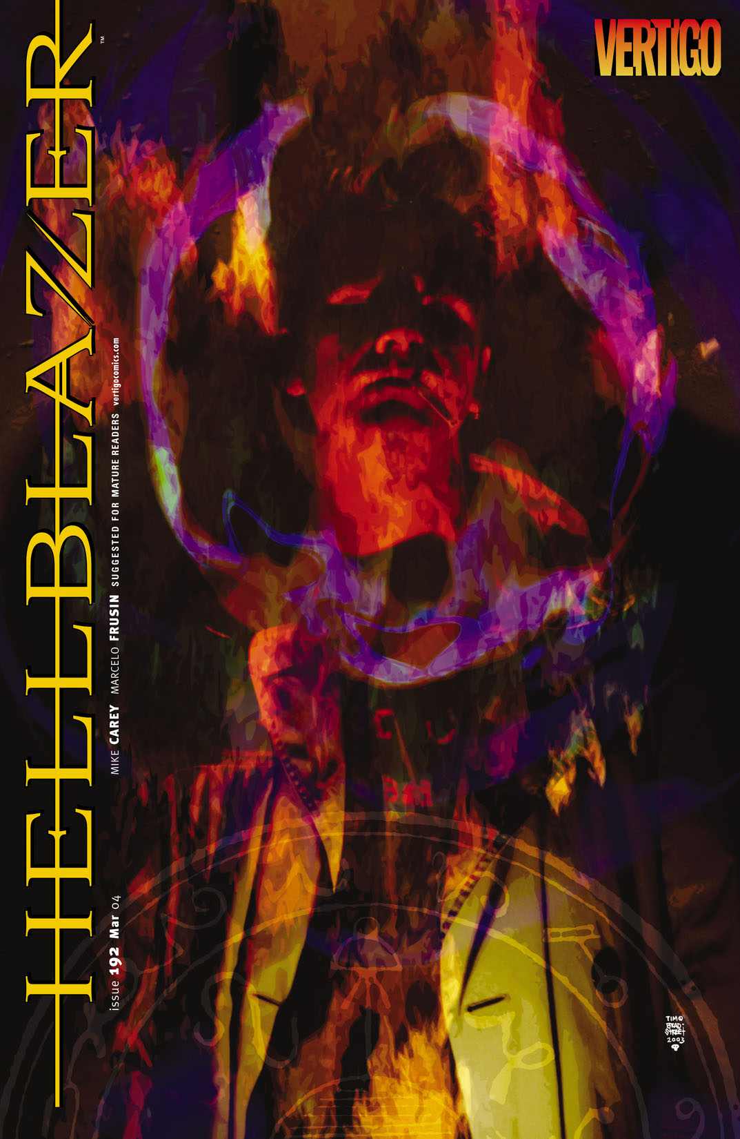 Hellblazer #192 preview images