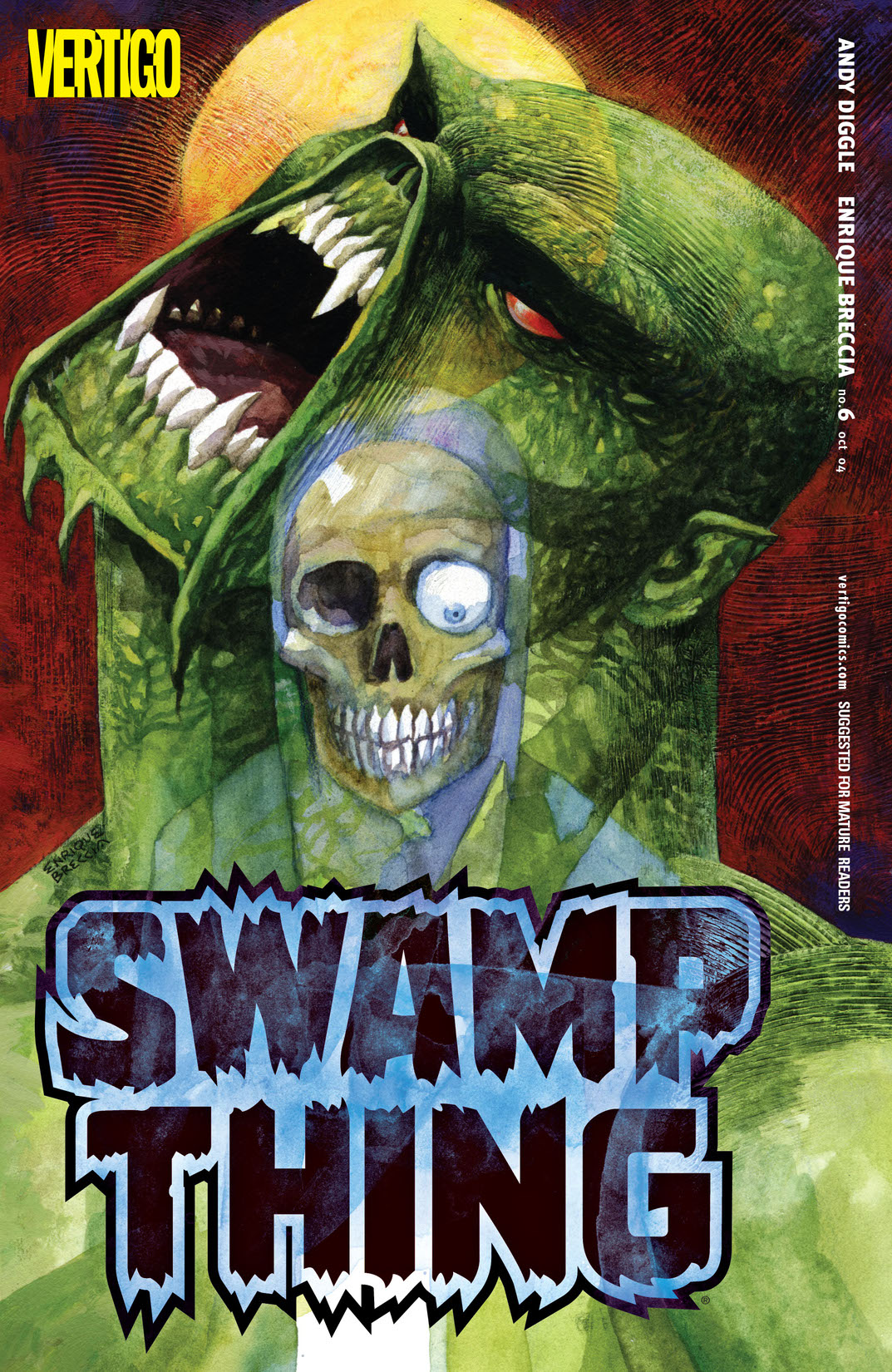 Swamp Thing (2004-) #6 preview images