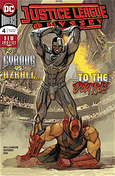 Justice League Odyssey #4 preview images