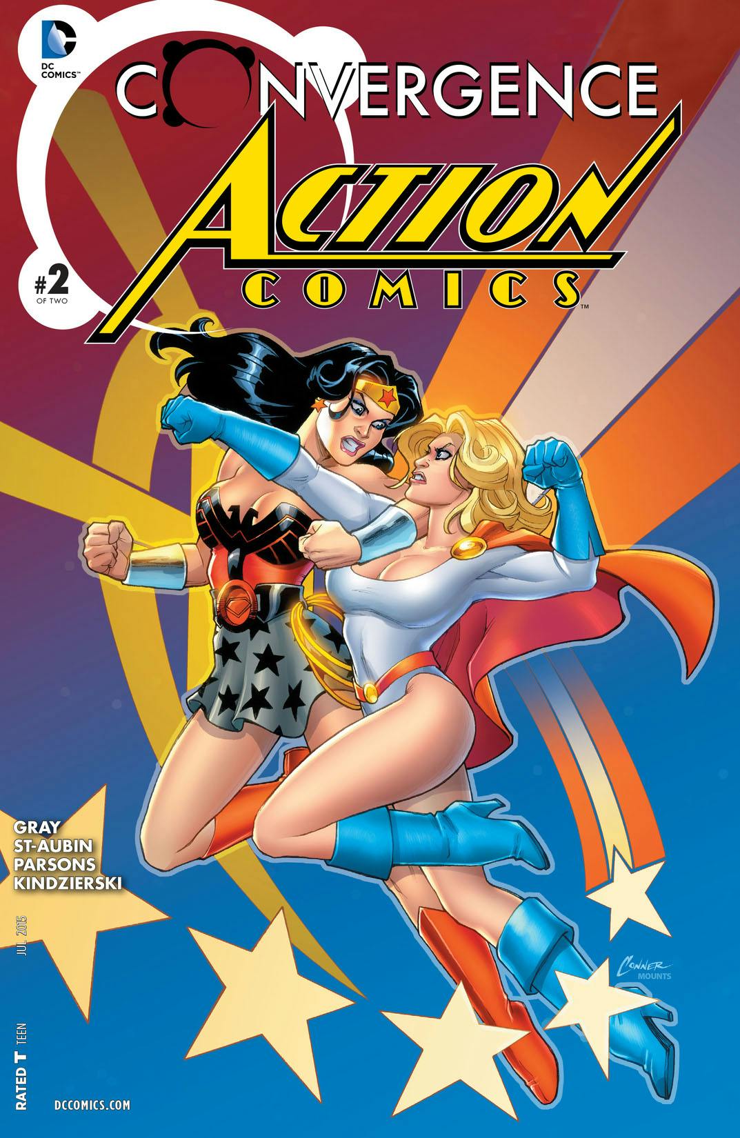 Convergence: Action Comics #2 preview images