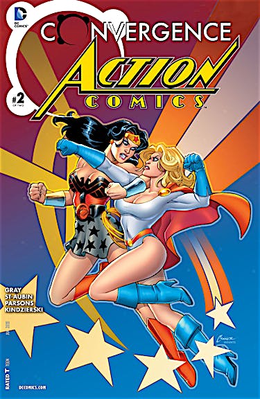 Convergence: Action Comics #2 preview images