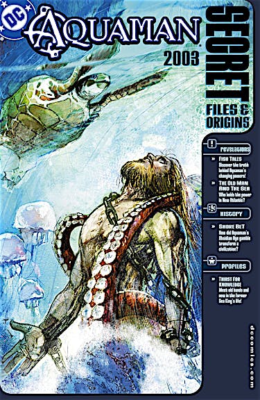 Aquaman Secret Files 2003 #1 preview images