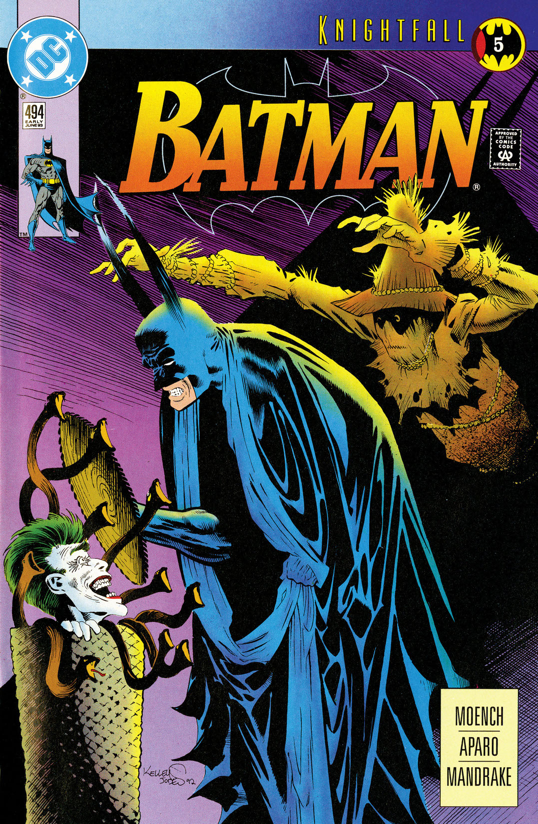Batman (1940-) #494 preview images