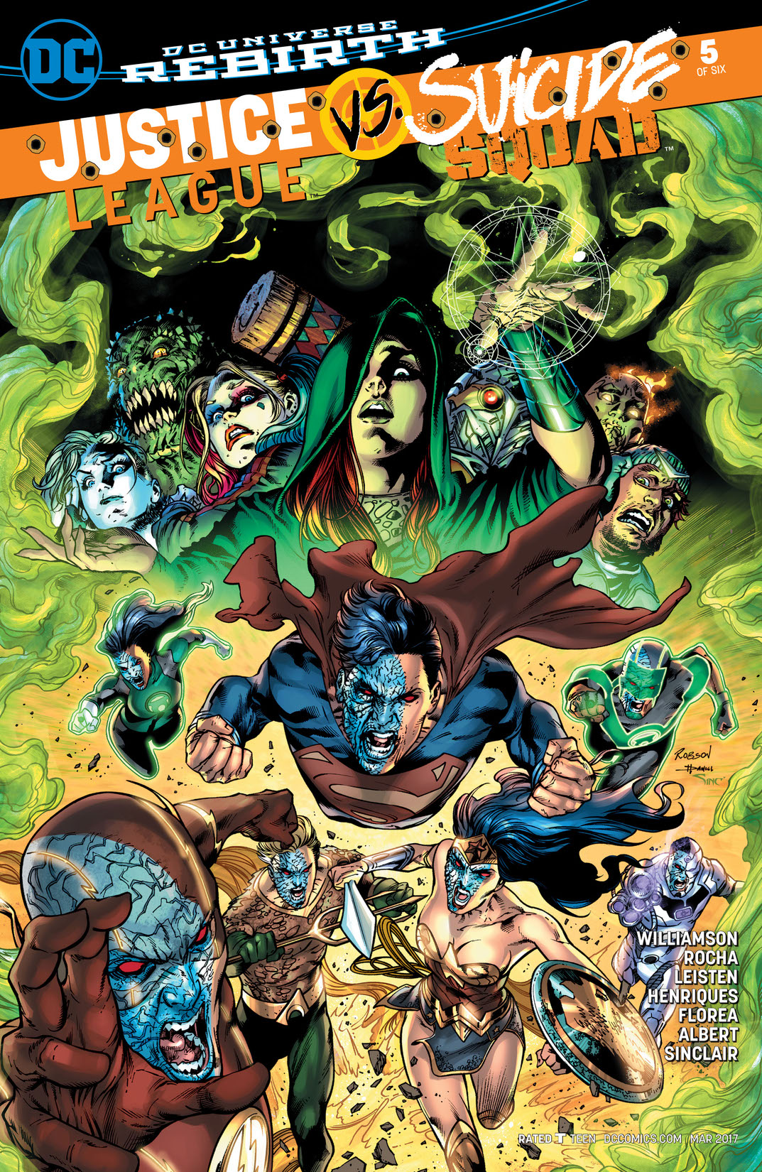Justice League vs. Suicide Squad #5 preview images