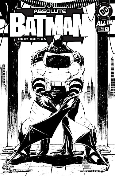 Absolute Batman Noir Edition #1 #1 preview images
