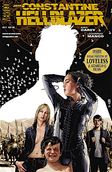 Hellblazer #211 preview images