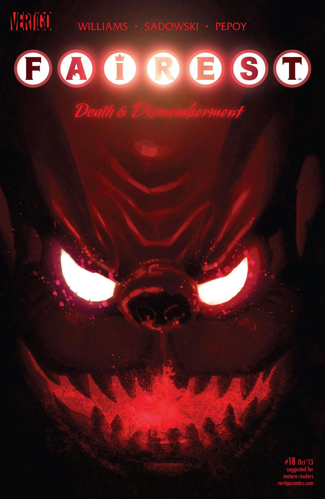 Fairest #18 preview images